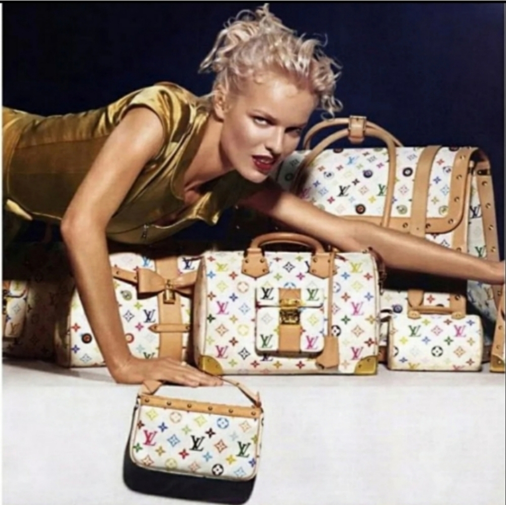 louis vuitton White multicolor pochette takashi murakami Crossbody - Picture 13 of 16